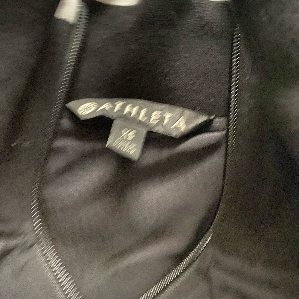 Athleta zip front track jacket size xs extra small - Picture 2 of 5